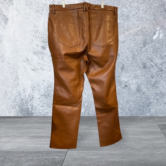 Good American faux Leather Pants. NWT - Picture 3 of 3